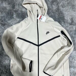 Nike Off-White and Black Hoodie